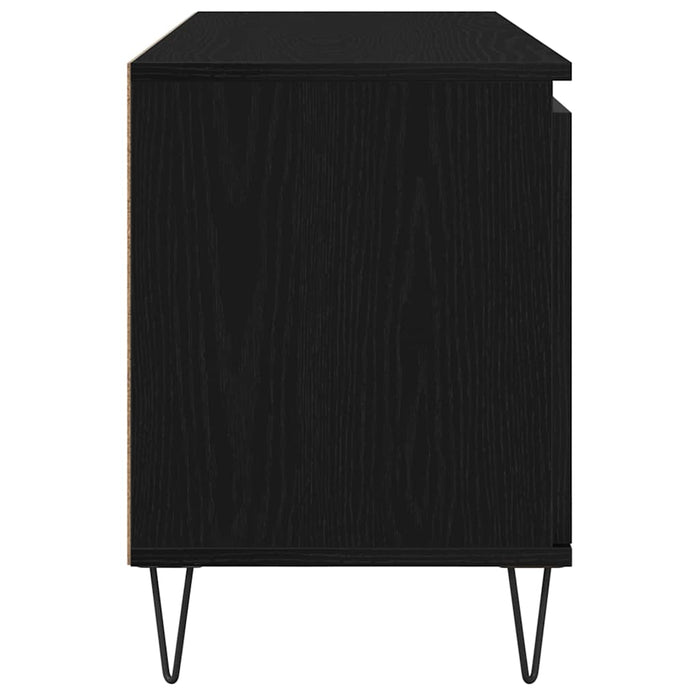 Cabinet TV Stejar Negru 104 x 35 x 50 cm Lemn compozit - WALTI WALTI