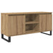 Cabinet TV Stejar Artizanal 104 x 35 x 50 cm Lemn compozit - WALTI WALTI