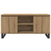 Cabinet TV Stejar Artizanal 104 x 35 x 50 cm Lemn compozit - WALTI WALTI