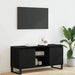 Cabinet TV Stejar Negru 104 x 35 x 50 cm Lemn compozit - WALTI WALTI