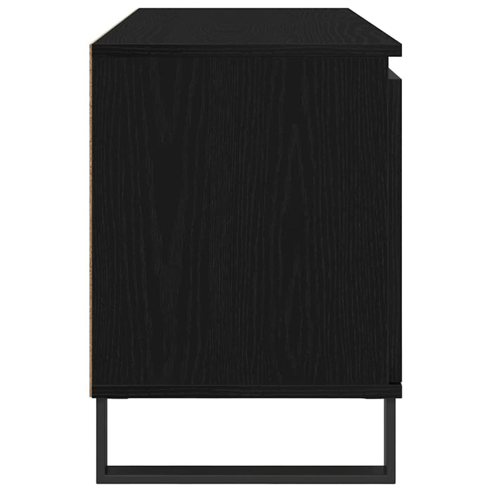 Cabinet TV Stejar Negru 104 x 35 x 50 cm Lemn compozit - WALTI WALTI