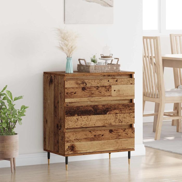 Bufet cu sertar Lemn Vechi 60 x 35 x 70 cm Lemn compozit - WALTI WALTI
