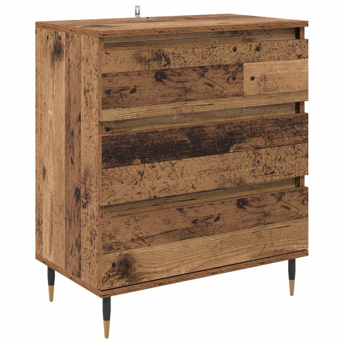 Bufet cu sertar Lemn Vechi 60 x 35 x 70 cm Lemn compozit - WALTI WALTI