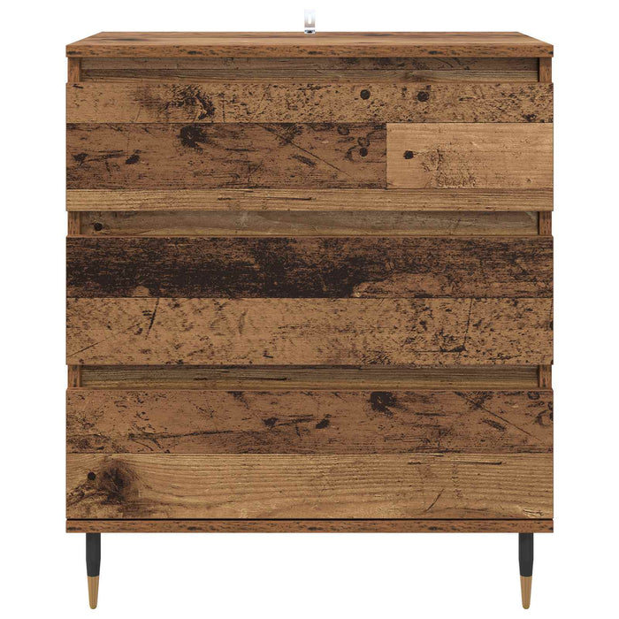 Bufet cu sertar Lemn Vechi 60 x 35 x 70 cm Lemn compozit - WALTI WALTI