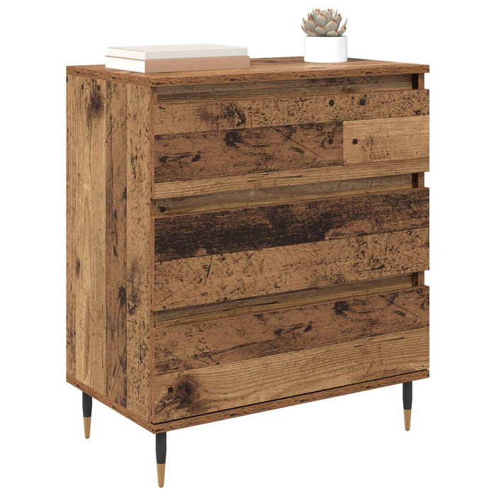 Bufet cu sertar Lemn Vechi 60 x 35 x 70 cm Lemn compozit - WALTI WALTI