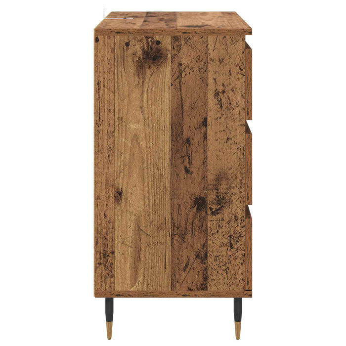 Bufet cu sertar Lemn Vechi 60 x 35 x 70 cm Lemn compozit - WALTI WALTI