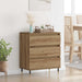 Bufet cu sertar Stejar Artizanal 60 x 35 x 70 cm Lemn compozit - WALTI WALTI