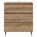 Bufet cu sertar Stejar Artizanal 60 x 35 x 70 cm Lemn compozit - WALTI WALTI