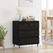 Bufet cu sertar Stejar Negru 60 x 35 x 70 cm Lemn compozit - WALTI WALTI