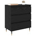 Bufet cu sertar Stejar Negru 60 x 35 x 70 cm Lemn compozit - WALTI WALTI