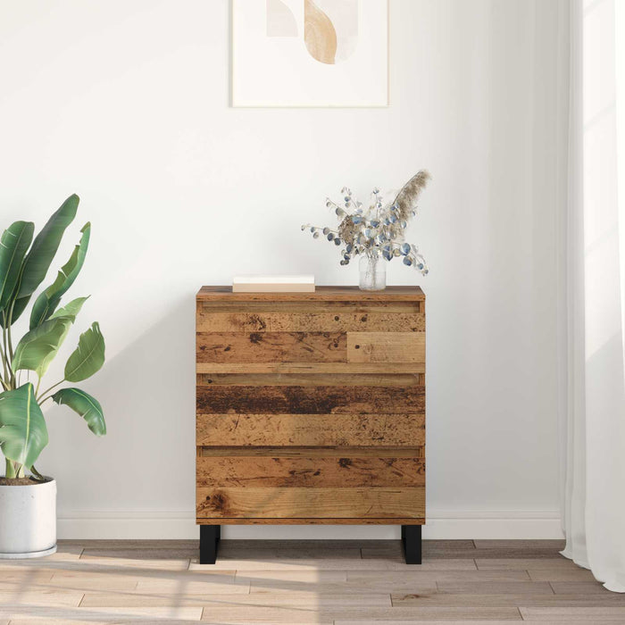 Bufet cu sertar Lemn Vechi 60 x 35 x 70 cm Lemn compozit - WALTI WALTI