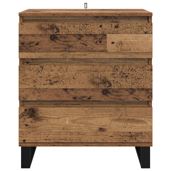 Bufet cu sertar Lemn Vechi 60 x 35 x 70 cm Lemn compozit - WALTI WALTI