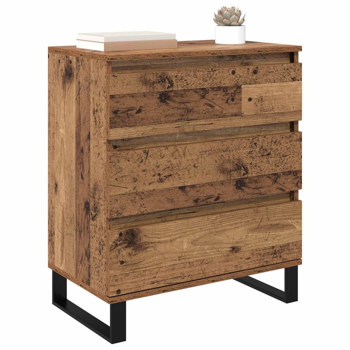 Bufet cu sertar Lemn Vechi 60 x 35 x 70 cm Lemn compozit - WALTI WALTI