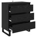 Bufet cu sertar Stejar Negru 60 x 35 x 70 cm Lemn compozit - WALTI WALTI