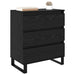 Bufet cu sertar Stejar Negru 60 x 35 x 70 cm Lemn compozit - WALTI WALTI