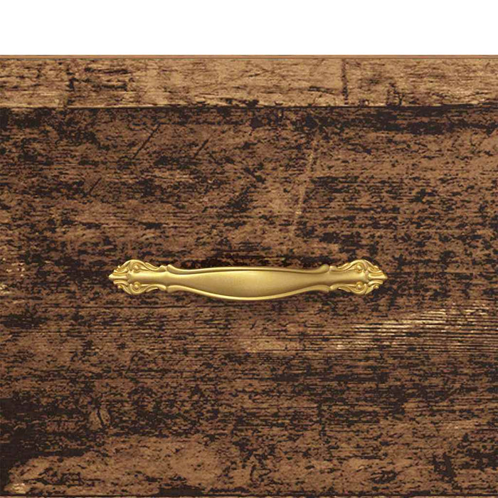 Dulap de noapte cu sertar 2 pcs Lemn vechi 40 x 35 x 47,5 cm - WALTI WALTI