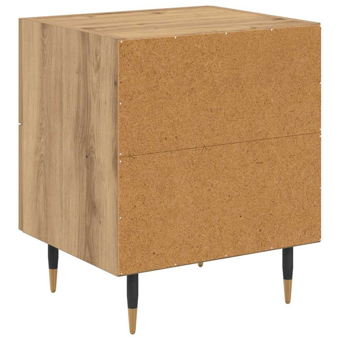 Dulap de noapte cu sertar Stejar Artizanal 40 x 35 x 47,5 cm - WALTI WALTI