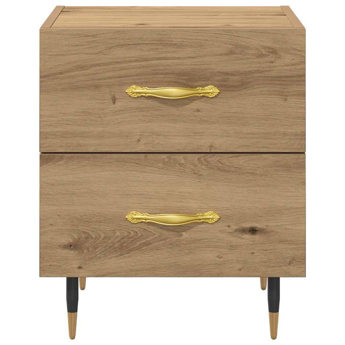 Dulap de noapte cu sertar Stejar Artizanal 40 x 35 x 47,5 cm - WALTI WALTI