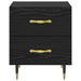 Dulap de noapte cu sertar 2 pcs Stejar Negru 40 x 35 x 47,5 cm - WALTI WALTI