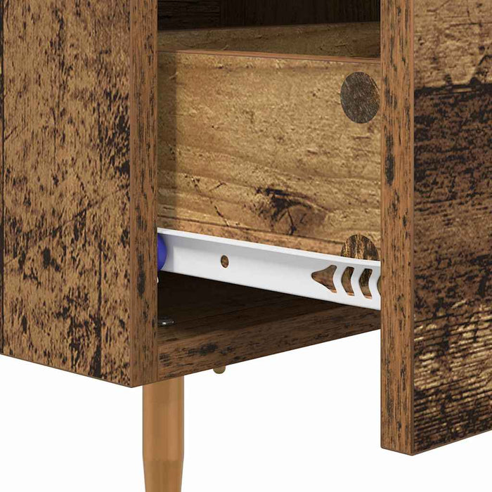 Dulap de noapte Lemn Vechi 40 x 35 x 47,5 cm Lemn compozit - WALTI WALTI