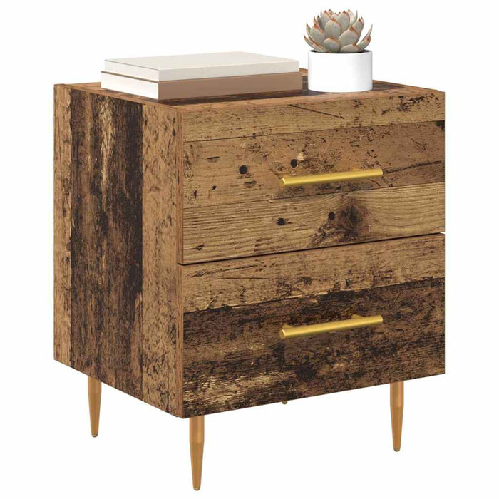 Dulap de noapte Lemn Vechi 40 x 35 x 47,5 cm Lemn compozit - WALTI WALTI