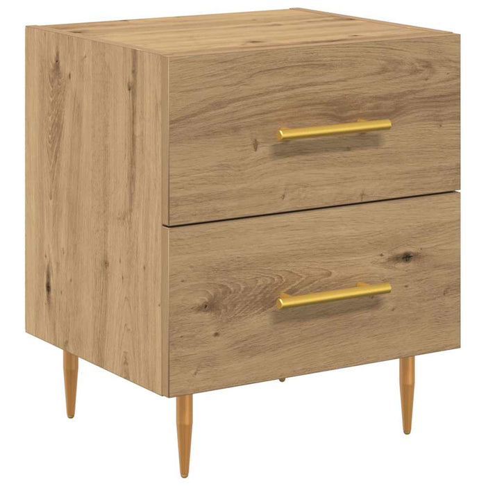 Dulap de noapte cu sertar Stejar Artizanal 40 x 35 x 47,5 cm - WALTI WALTI