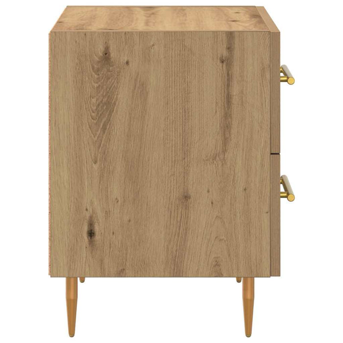 Dulap de noapte cu sertar Stejar Artizanal 40 x 35 x 47,5 cm - WALTI WALTI