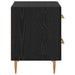 Dulap de noapte Stejar Negru 40 x 35 x 47,5 cm Lemn compozit - WALTI WALTI