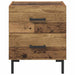 Dulap de noapte Lemn vechi 40 x 35 x 47,5 cm Lemn compozit - WALTI WALTI