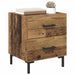 Dulap de noapte Lemn vechi 40 x 35 x 47,5 cm Lemn compozit - WALTI WALTI