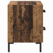 Dulap de noapte cu sertar 2 pcs Lemn vechi 40 x 35 x 47,5 cm - WALTI WALTI