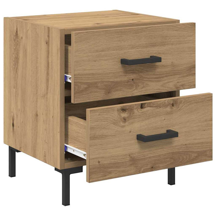 Dulap de noapte cu sertar Stejar Artizanal 40 x 35 x 47,5 cm - WALTI WALTI