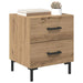 Dulap de noapte 2 pcs Stejar Artizanal 40 x 35 x 47,5 cm - WALTI WALTI