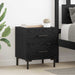 Dulap de noapte Stejar Negru 40 x 35 x 47,5 cm Lemn compozit - WALTI WALTI