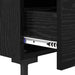 Dulap de noapte cu sertar 2 pcs Stejar Negru 40 x 35 x 47,5 cm - WALTI WALTI