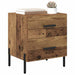 Dulap de noapte Lemn vechi 40 x 35 x 47,5 cm Lemn compozit - WALTI WALTI
