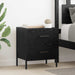 Dulap de noapte Stejar Negru 40 x 35 x 47,5 cm Lemn compozit - WALTI WALTI