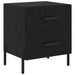 Dulap de noapte Stejar Negru 40 x 35 x 47,5 cm Lemn compozit - WALTI WALTI