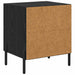 Dulap de noapte Stejar Negru 40 x 35 x 47,5 cm Lemn compozit - WALTI WALTI