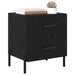 Dulap de noapte Stejar Negru 40 x 35 x 47,5 cm Lemn compozit - WALTI WALTI