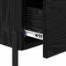 Dulap de noapte cu sertar 2 pcs Stejar Negru 40 x 35 x 47,5 cm - WALTI WALTI