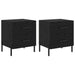 Dulap de noapte cu sertar 2 pcs Stejar Negru 40 x 35 x 47,5 cm - WALTI WALTI