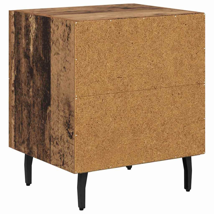 Dulap de noapte Lemn vechi 40 x 35 x 47,5 cm Lemn compozit - WALTI WALTI