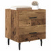 Dulap de noapte Lemn vechi 40 x 35 x 47,5 cm Lemn compozit - WALTI WALTI
