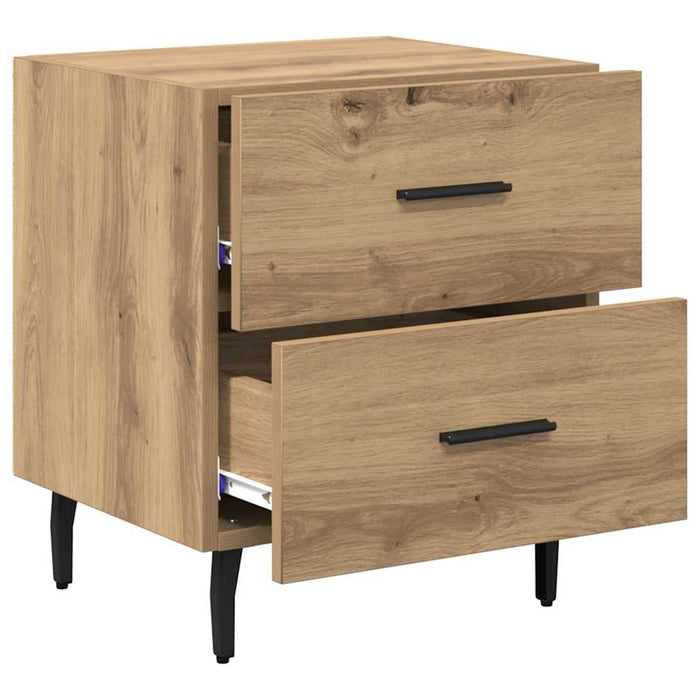 Dulap de noapte cu sertar Stejar Artizanal 40 x 35 x 47,5 cm - WALTI WALTI