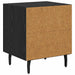 Dulap de noapte Stejar Negru 40 x 35 x 47,5 cm Lemn compozit - WALTI WALTI
