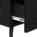 Dulap de noapte cu sertar 2 pcs Stejar Negru 40 x 35 x 47,5 cm - WALTI WALTI