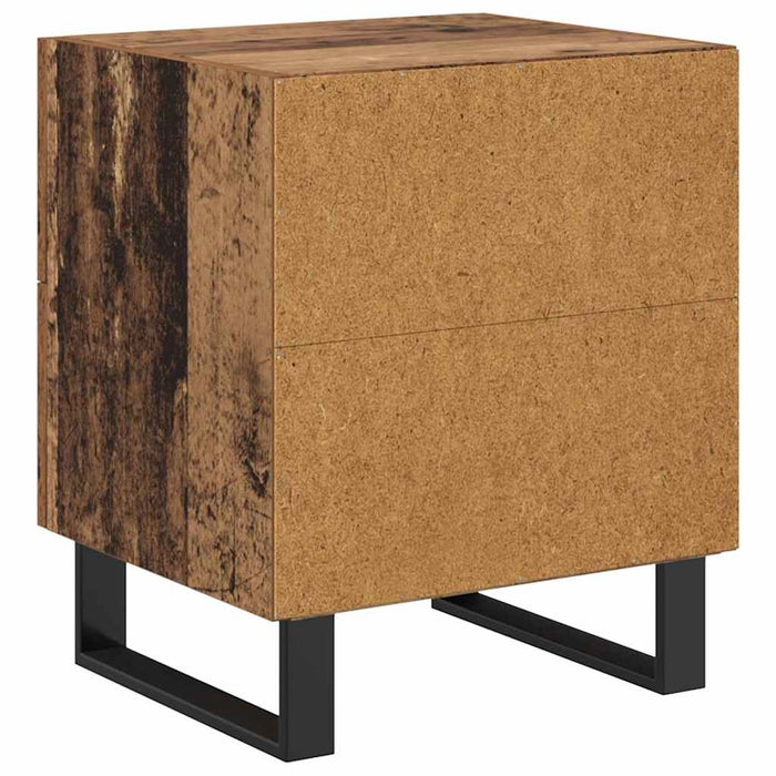 Dulap de noapte Lemn vechi 40 x 35 x 47,5 cm Lemn compozit - WALTI WALTI