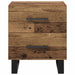 Dulap de noapte Lemn vechi 40 x 35 x 47,5 cm Lemn compozit - WALTI WALTI