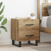 Dulap de noapte 2 pcs Stejar Artizanal 40 x 35 x 47,5 cm - WALTI WALTI